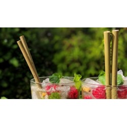 Bam Bam pailles réutilisables en Bambou - Cookut